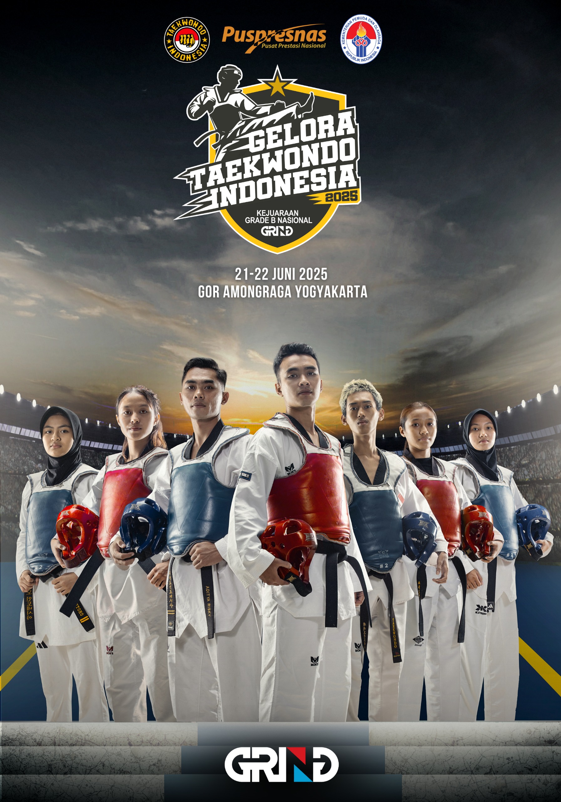 Kejuaraan GELORA TAEKWONDO INDONESIA CHAMPIONSHIP 2025 GRIND ti-gtr.com